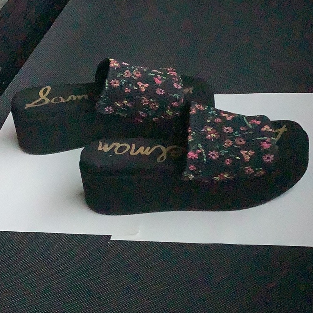 Sam Edelman High Heel Sandals Floral Design - Picture 4 of 7